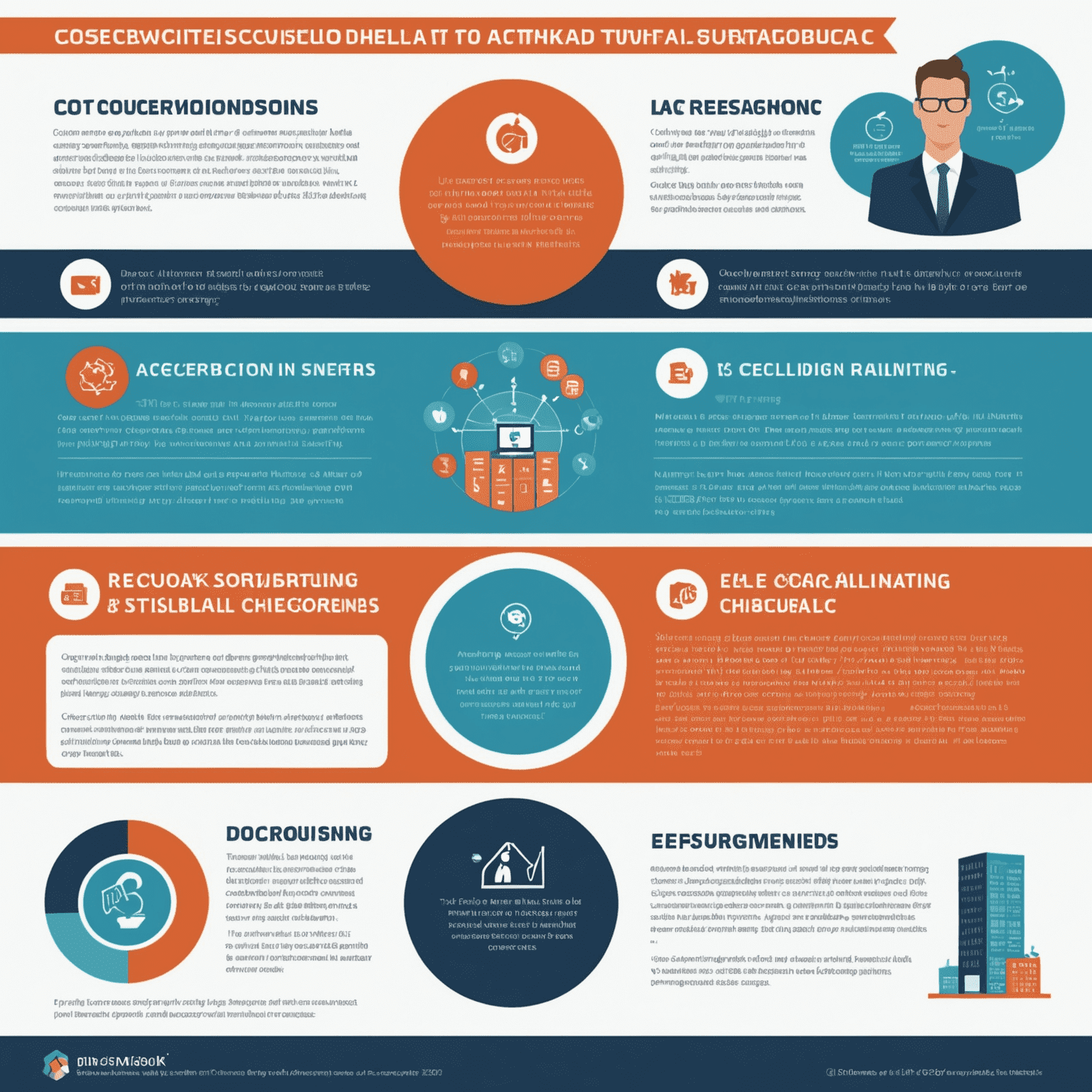 Infographic illustrating the pros and cons of IT outsourcing, including cost savings, access to skilled professionals, potential communication challenges, and security concerns